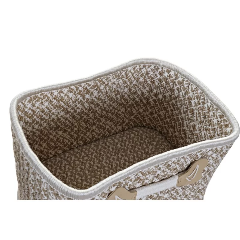 Basket set DKD Home Decor Cotton Jute (41 x 31...