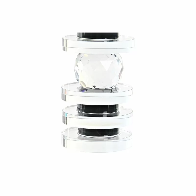 Candleholder DKD Home Decor Blue Black Crystal...