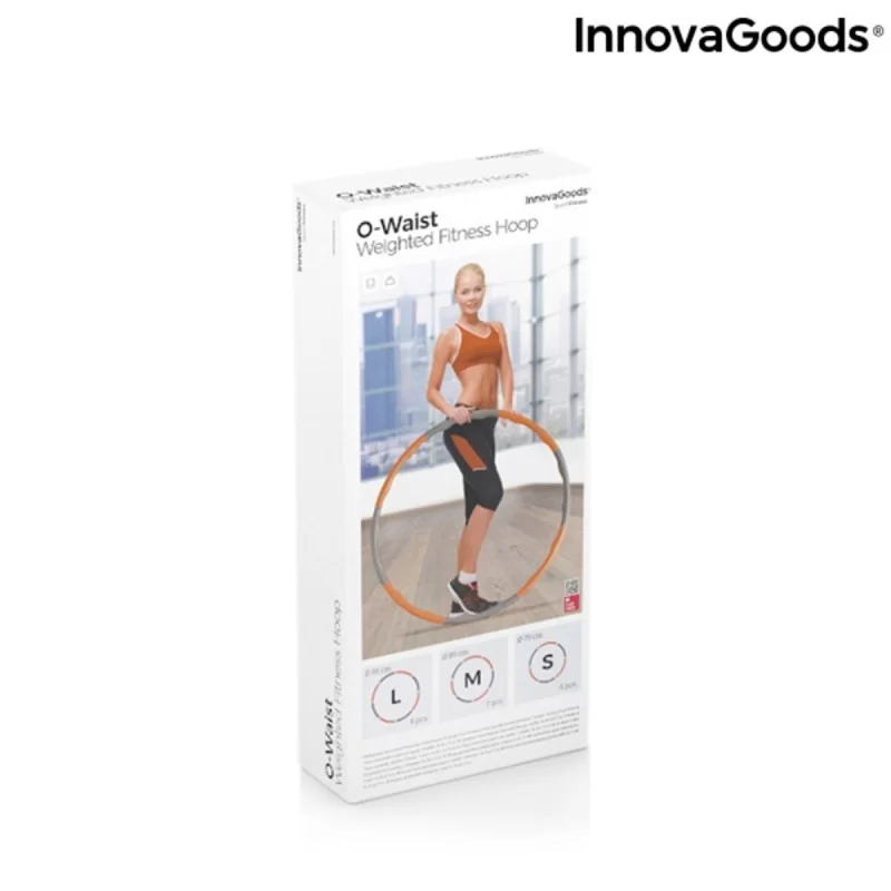 Detachable Foam-covered Fitness Hoop O-Waist...