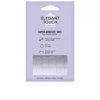 Adhesives Elegant Touch Super Adhesive False nails (24 pcs)