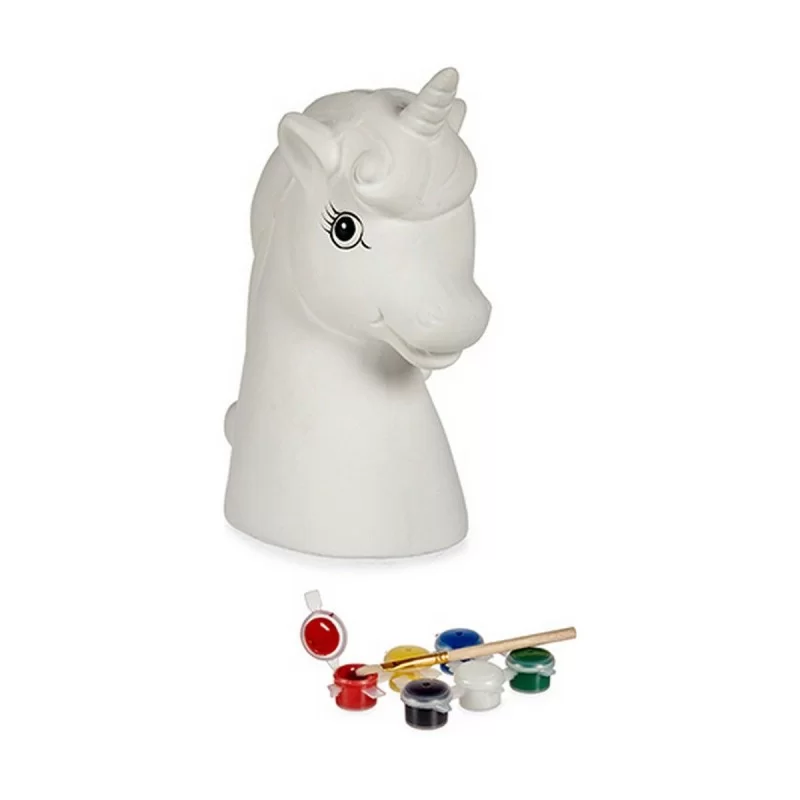 Paint Your Own Money Box Unicorn Ceramic 10 x...