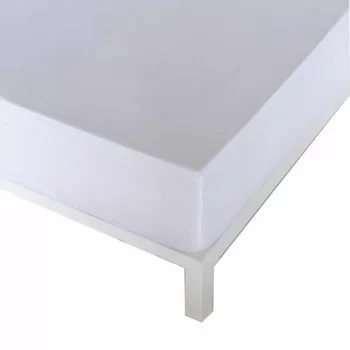 Fitted bottom sheet Naturals White 2