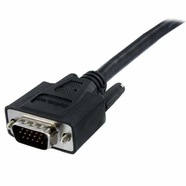 DVI-A to VGA Cable Startech DVIVGAMM1M Black 1 m