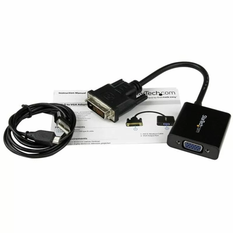 DVI-D to VGA Adapter Startech DVI2VGAE...