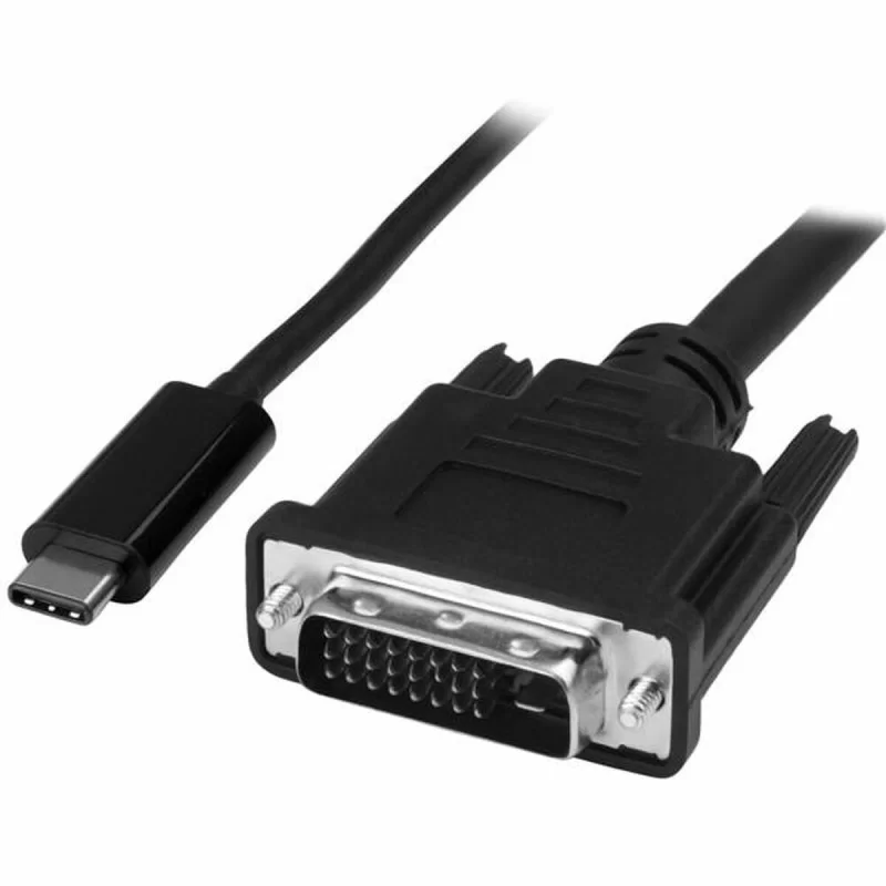 USB C to DVI-DCable Startech CDP2DVIMM1MB Black...