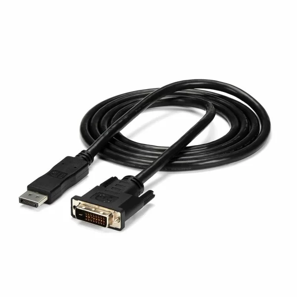DisplayPort to DVI Adapter Startech DP2DVIMM6 (1,8 m) Black 1.8 m