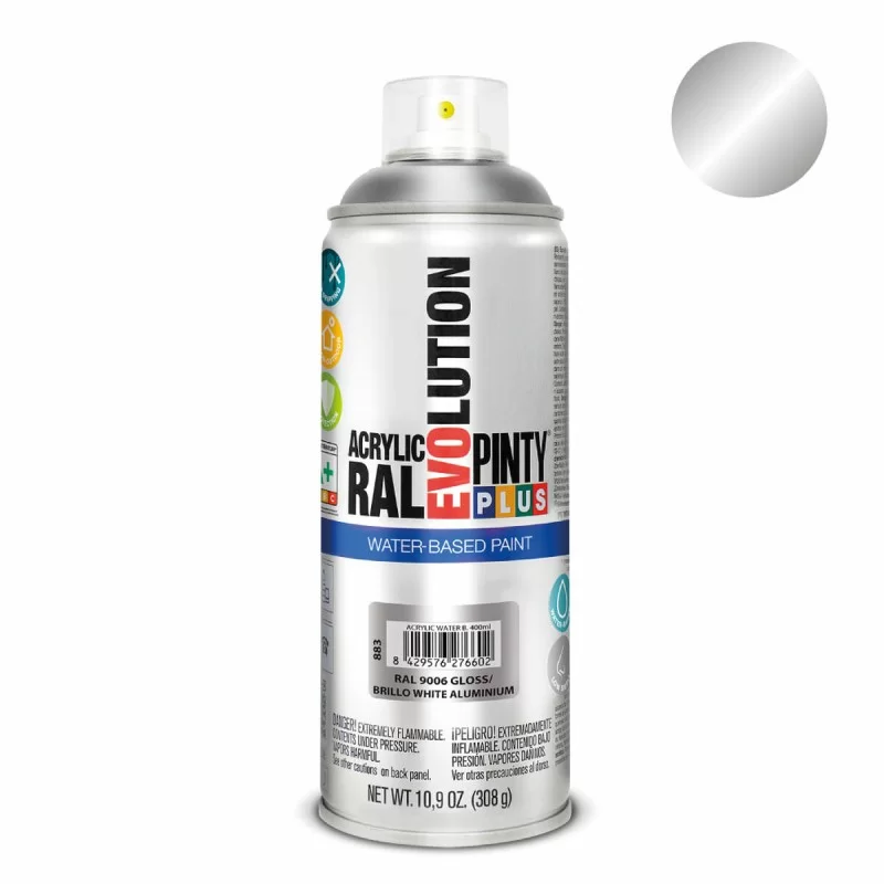 Spray paint Pintyplus Evolution RAL 9006 Water...