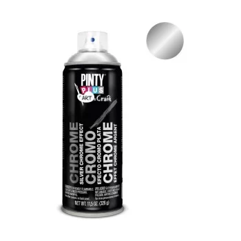 Spray paint Pintyplus Art & Craft C150 Chrome 400 ml Silver 2