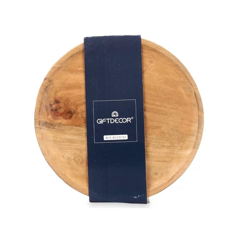 Centerpiece Circular Brown Mango wood 30 x 6 x...