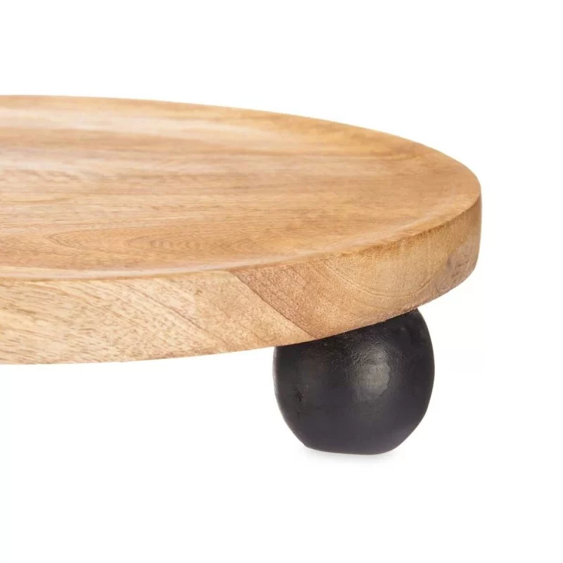 Centerpiece Circular Brown Mango wood 30 x 6 x...