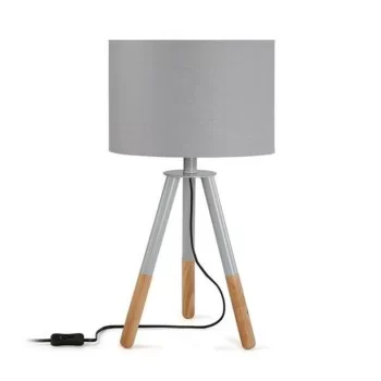 Desk Lamp Nadine Wood (30 x 56 x 30 cm) 2