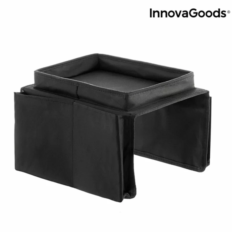 Sofa Tray with Organiser for Remote Controls...