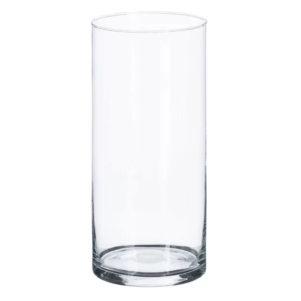 Vase Crystal Transparent 12 x 12 x 30 cm