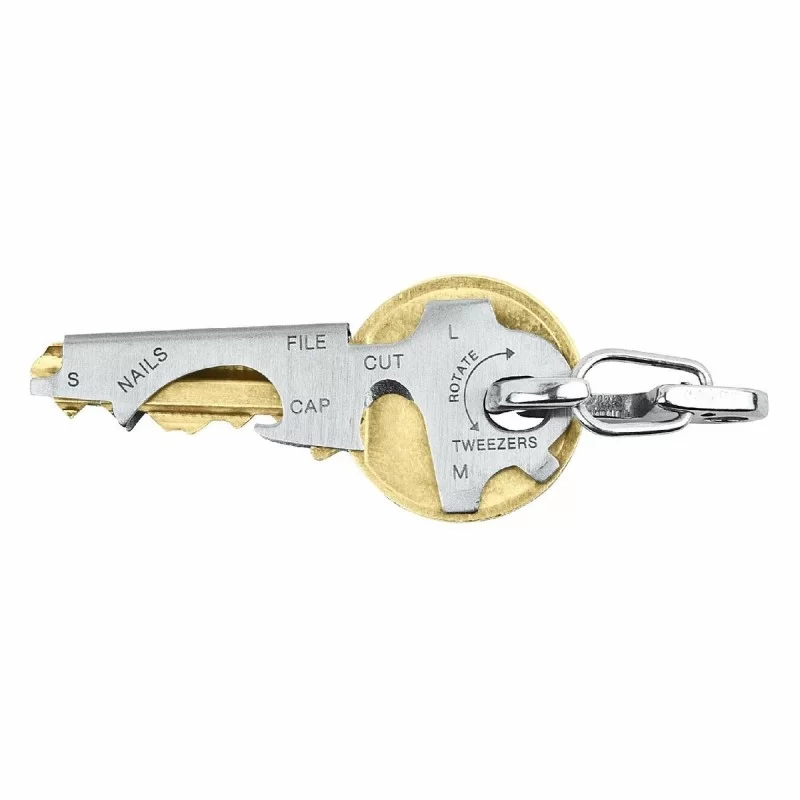 Multi-purpose key ring True Keytool tu247k 8...