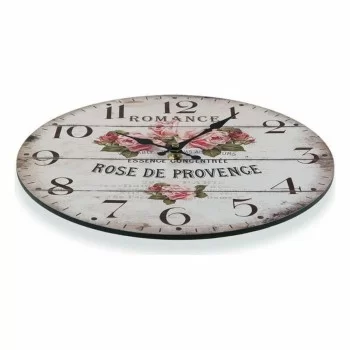 Wall Clock Versa Romance Wood (4 x 30 x 30 cm) 2