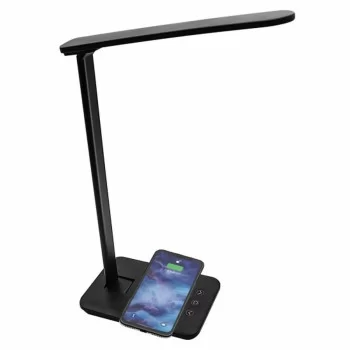 LED Lamp with Wireless Charger for Smartphones Denver...
