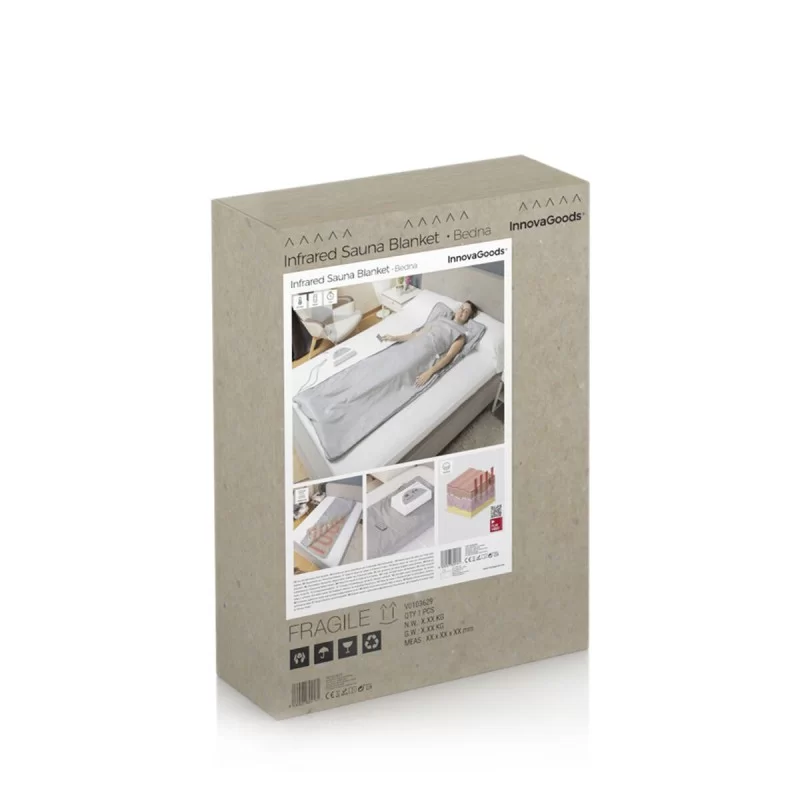 Far Infrared Heated Sauna Blanket Bedna...