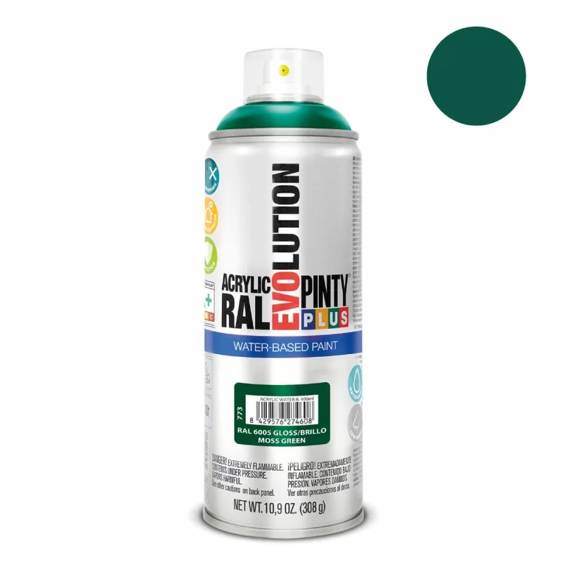 Spray paint Pintyplus Evolution RAL 6005 Water...