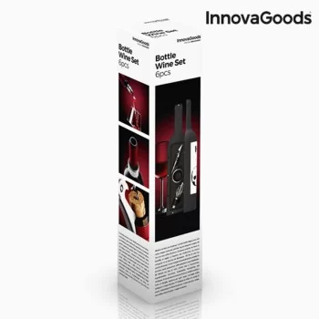 Bottle Wine Set InnovaGoods IG114260 Stainless steel...