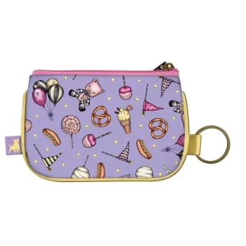 Purse Keyring Gorjuss First prize Lilac (12.4 x 1 x 8.5 cm) 2