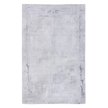 Carpet Grey Cotton 160 x 230 cm