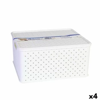 Storage Box with Lid Tontarelli Arianna 33 x 29 x 16 cm...