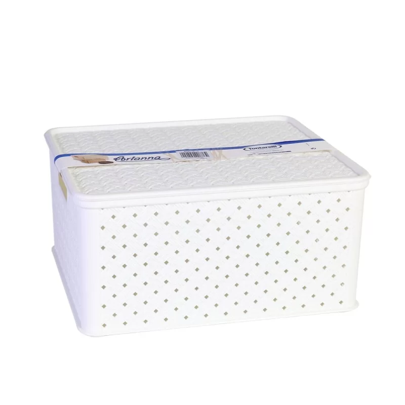Storage Box with Lid Tontarelli Arianna 33 x 29...