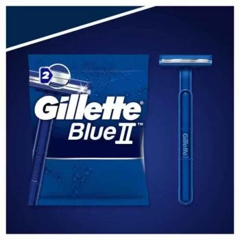 Manual shaving razor Gillette Blue II 6 Units 2