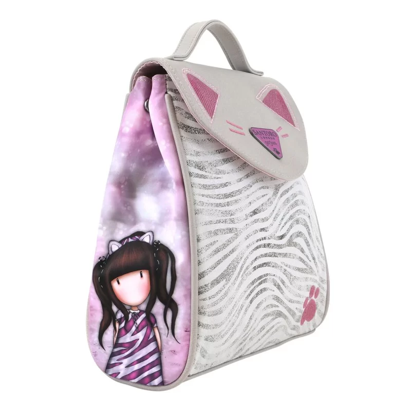 Casual Backpack Gorjuss Ruby wild Grey (23 x 11...