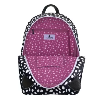 Casual Backpack Gorjuss Smitten kitten Black White (25,5... 2