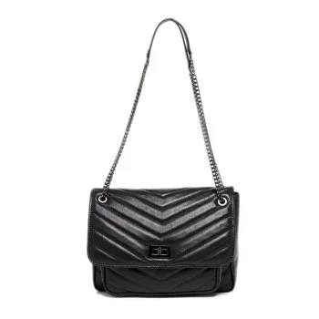 Women's Handbag Maison Heritage MINI-TAMI-NOIR Black 20 x...