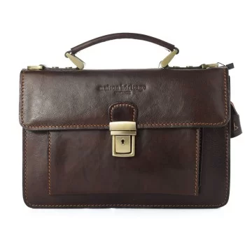 Women's Handbag Maison Heritage EDMOND-MARRON-FONCE Brown...