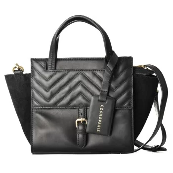 Women's Handbag Cosmoparis SAC-MEYA2-WW Black 19,5 x 17 x...