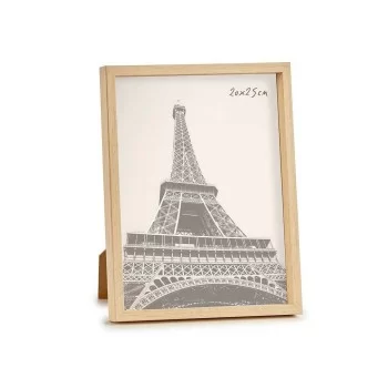 Photo frame Brown Plastic (21,7 x 2 x 26,7 cm) (6 Units) 2