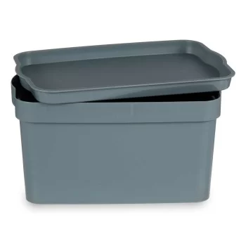 Multi-use Box Grey Plastic 2,3 L (13,5 x 11 x 20 cm) (24... 2