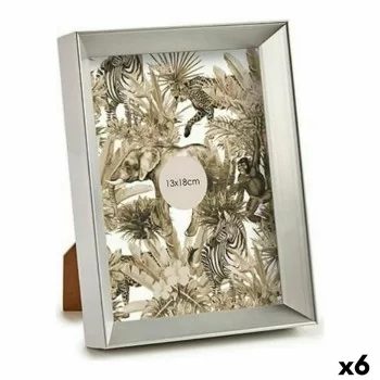 Photo frame Silver Plastic Glass (15,2 x 3,5 x 20,2 cm)...