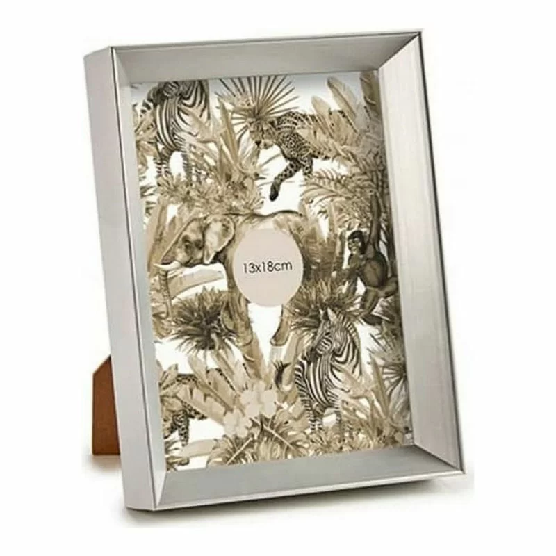 Photo frame Silver Plastic Glass (15,2 x 3,5 x...
