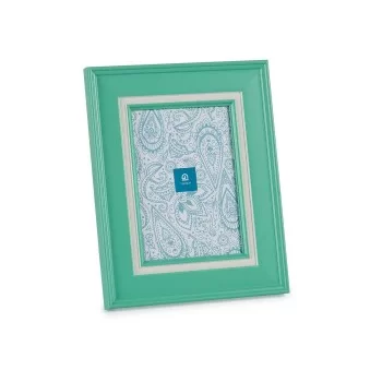 Photo frame Crystal Green Plastic (6 Units) (2 x 26 x 21 cm) 2