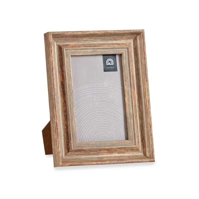 Photo frame Crystal Wood Brown Bronze Plastic...