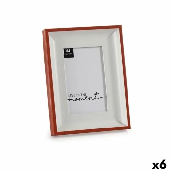 Photo frame Crystal Red White Plastic (2,5 x 21 x 16 cm)...