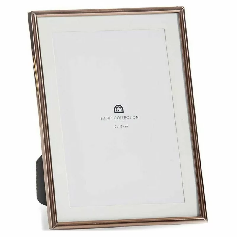 Photo frame Crystal Steel Copper (12 x 19,5 x...