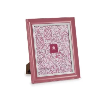 Photo frame Crystal Pink Plastic (6 Units) (2 x 31 x 26 cm) 2