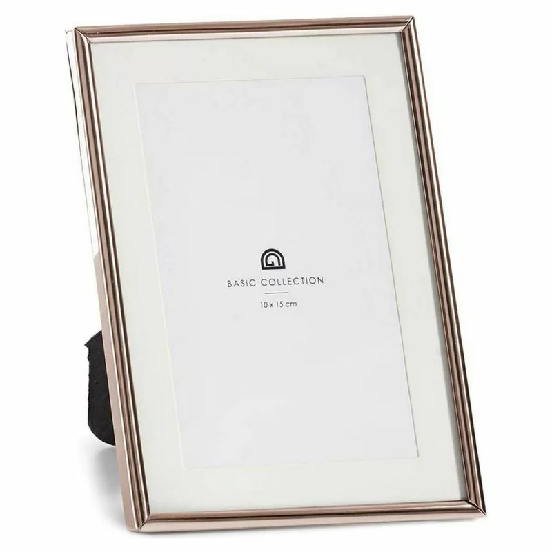 Photo frame Crystal Steel Copper (13,5 x 18,5 x...