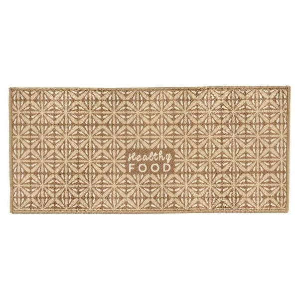 Carpet Healthy Food 90 x 40 cm Beige (24 Units)
