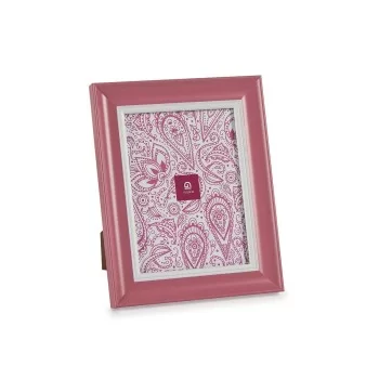 Photo frame Crystal Pink Plastic (6 Units) (2 x 26 x 21 cm) 2