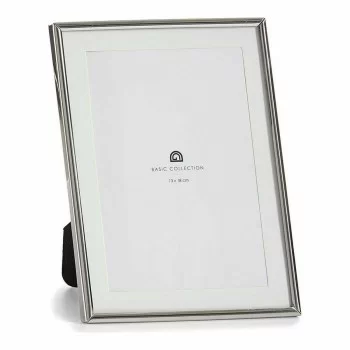 Photo frame Crystal Silver Steel (12 x 19,5 x 15,5 cm)... 2