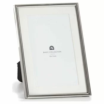 Photo frame Crystal Silver Steel (13,5 x 18 x 11 cm) (12... 2