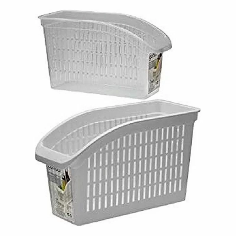 Basket White Plastic 3,5 L (13 x 17 x 29,2 cm)...