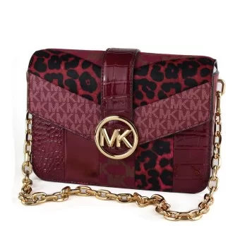 Women's Handbag Michael Kors 35F2GNML2Y-MULBERRY-MLT Red...