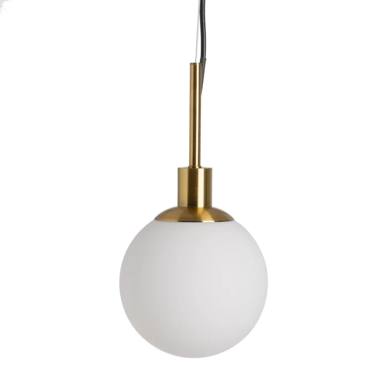 Ceiling Light 15 x 15 x 128 cm Crystal Golden